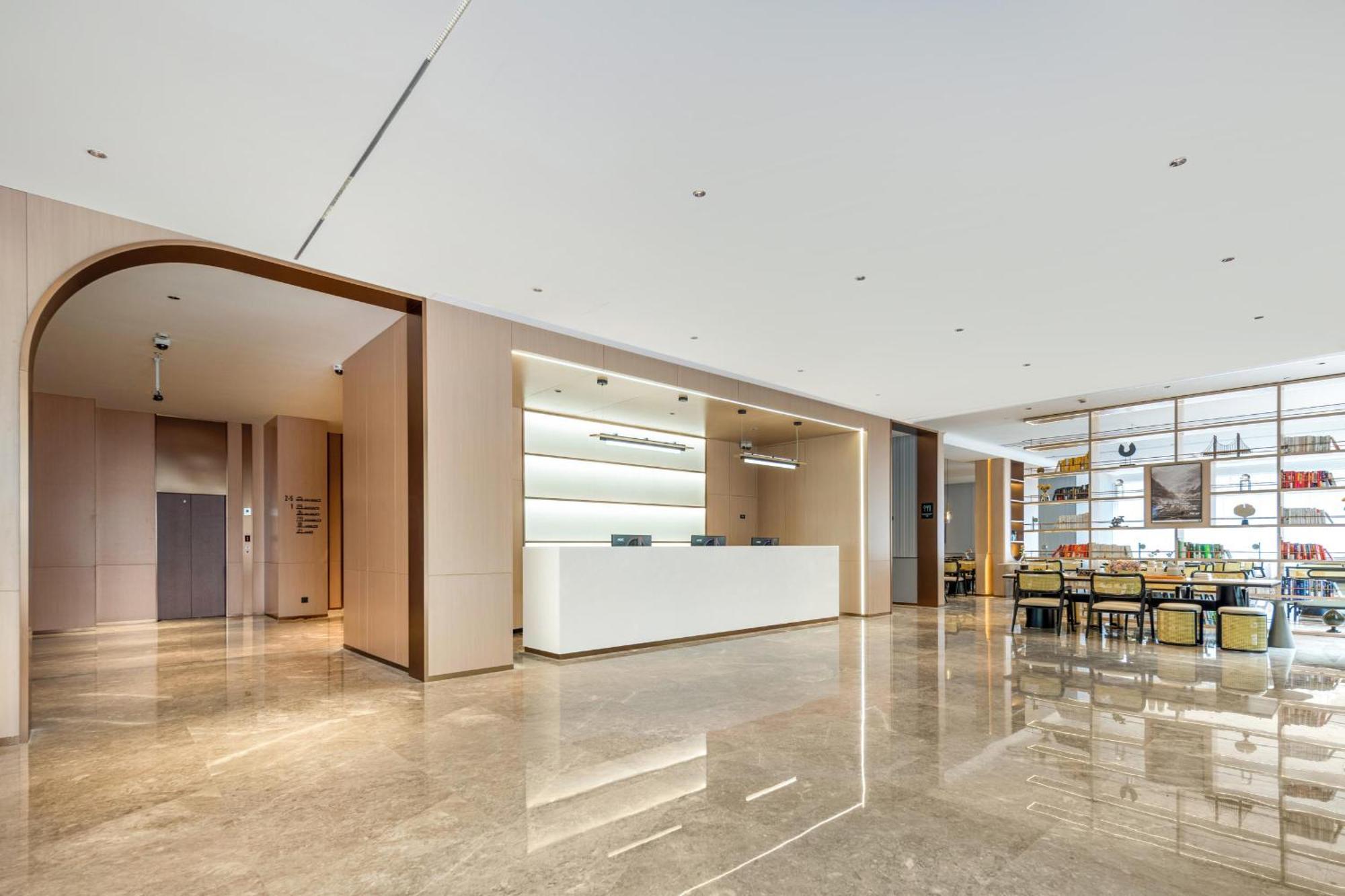 Atour Hotel Shanghai Hongqiao Xinzhuang Business District Dış mekan fotoğraf